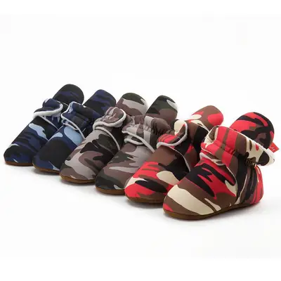 Autumn and winter New baby shoes soft bottom toddler shoes boots baby camouflage shoes shoes baby shoes