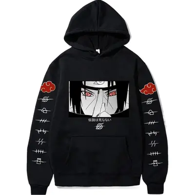 Naruto Cross-Brand Velvet Hoodie Yellow Men Women