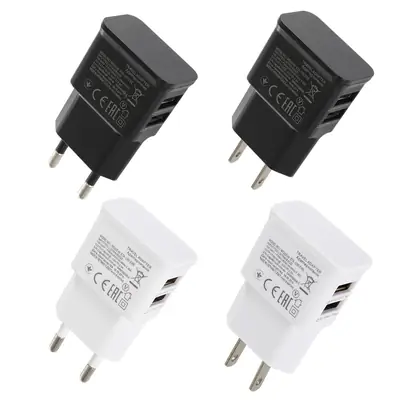 Dual USB Charging Head for Smart Phone Travel Charger