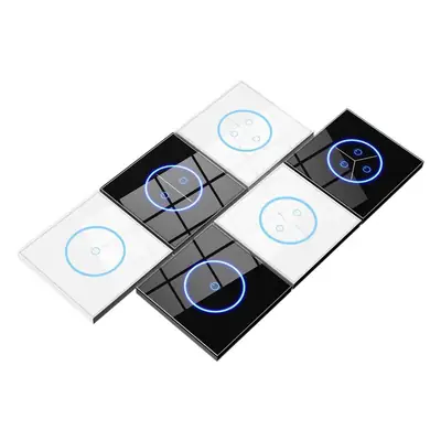 Smart switch panel Voice Touch graffiti wifi switch mobile phone remote control 86 European gauge has been connected to Mijia