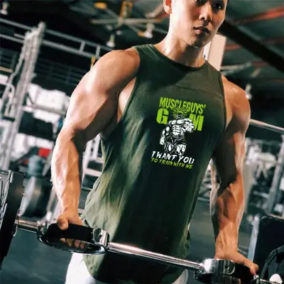 Super Arthur Anime Men's White Sleeveless T-Shirt