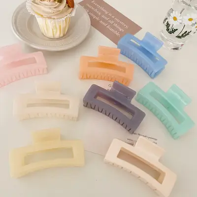 Geometric Hair Clip for Women Korean Style