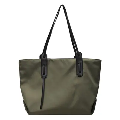 Korean Style Large Capacity Women's Tote Bag Olive Green