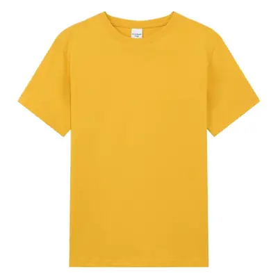 Men Green Cotton T-Shirt Half Sleeve 210g