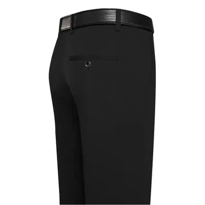 Thick Men's Four-Sided Stretch Trousers Grey