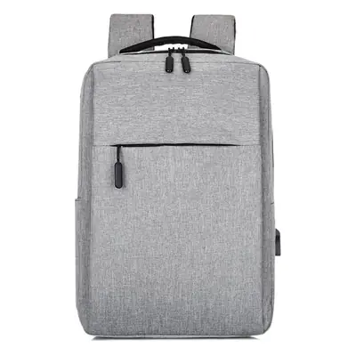 in stock logo cross-border new shoulder bag new simple usb charging backpack men and women leisure business computer bag