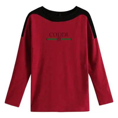 Women Long Sleeve Sweatshirt Yellow Black CODDI Design