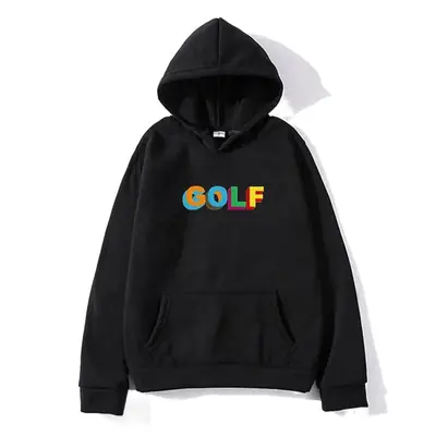 Red GOLF Printed Hoodie for Men Women