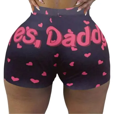 Sexy Printed Hot Shorts for Women