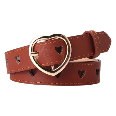 Green Heart Buckle Belt for Women