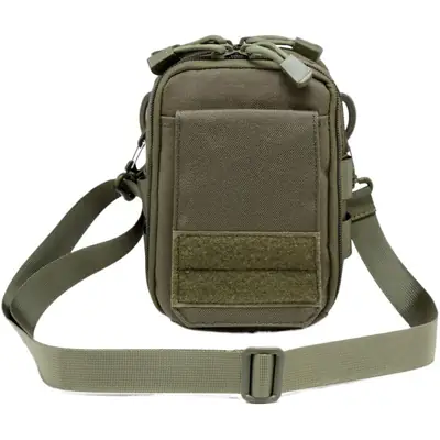 Green Multifunctional Shoulder Messenger Bag