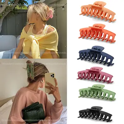Super Practical Sweet Frosted Color Grab Clips for Women