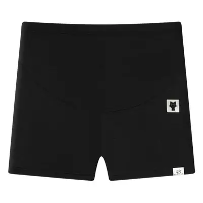 Black Modal Comfortable Shorts for Women