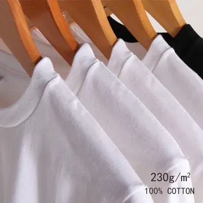 Men Women Heavy Textured Japanese Style Cotton T-Shirt