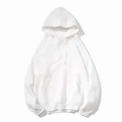 Grey Hooded Long Sleeve T-Shirt for Men Women