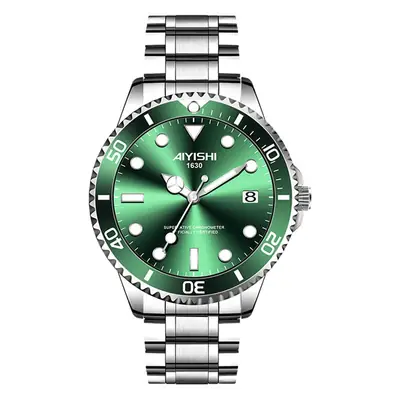 Ayershi Luminous Green Submariner Watch for Men