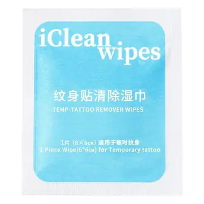 Fragrant Quick-Erase Tattoo Sticker Wipes Cleaning