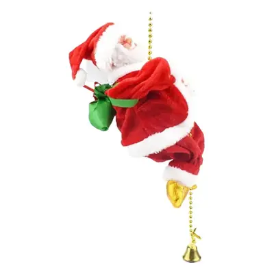 Santa Claus Electric Climbing Toy Red White