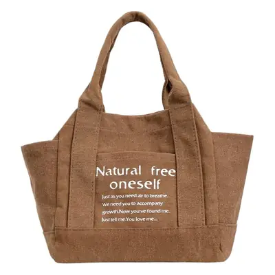 Canvas Multifunctional Handbag for Kids Lunch Bag