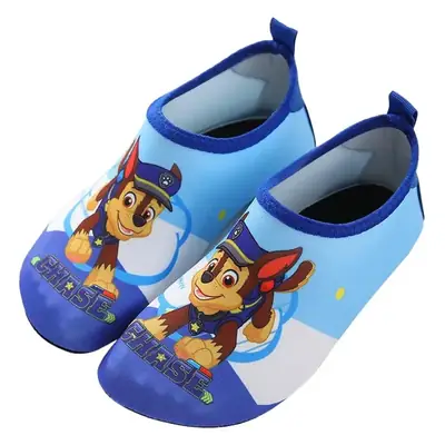 Wang Wang team Children's Home baby slippers autumn and winter indoor home shoes non-slip soft bottom floor socks bag heel cotton slippers