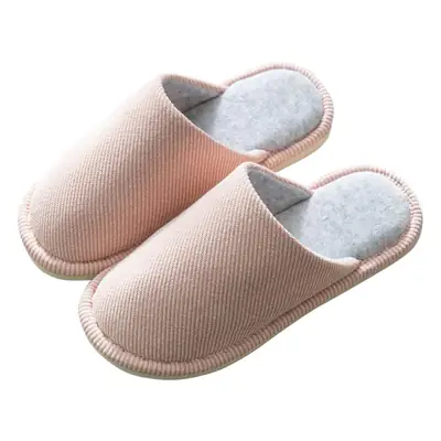 Factory wholesale autumn and winter Japanese warm cotton slippers household indoor men and women couples plus velvet non-slip moon slippers