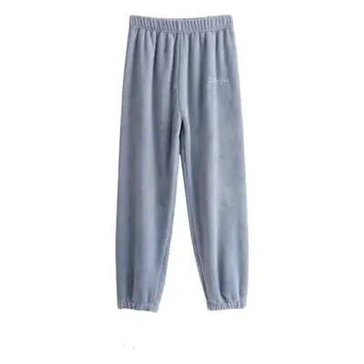 Women Winter Warm Coral Fleece Casual Pants