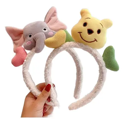 Women's Korean Style Hair Hoop with Soft Fur Trim