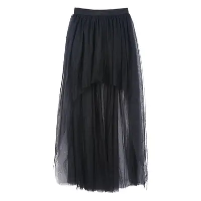 White Fluffy Tulle Skirt for Women