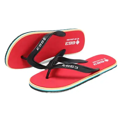 Lu Lu An cross-border men's flip-flops wholesale summer non-slip rubber leisure beach slippers men's foreign trade sandals