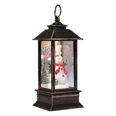 Red Christmas Tree Decorative Lamp 12cm Square Wind Lamp