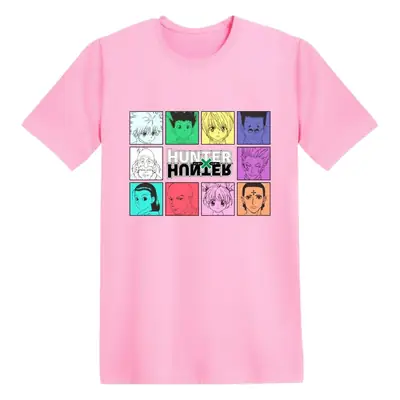 Hunter Hisoka Printed T-Shirt Black Men Women