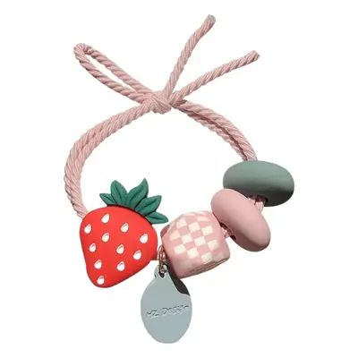 Cute Fruit Head Rope for Women Girls Hair Ring