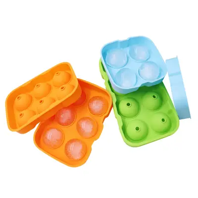 Silicone Ice Hockey Molds 4Hole 6Hole 8Hole Green