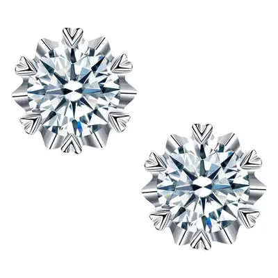 Korean Style Snowflake Earrings for Women