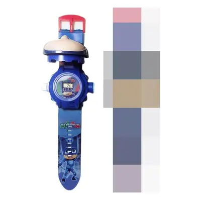 Kids Cartoon 24 Projection Watch Flip Toy Watch