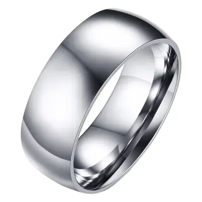 Personality Lettering Men's Titanium Steel Rings