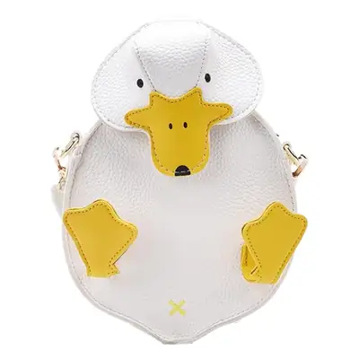 Cute Cartoon Duck Shoulder Crossbody Bag Yellow