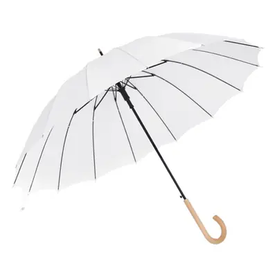 Japanese Style 16-Rib Umbrella Green Long Handle