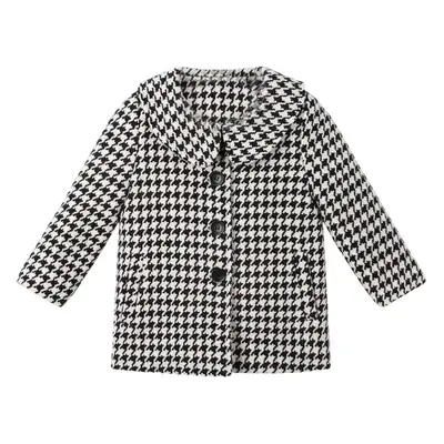 Girls Woolen Outfit Korean Style 2025 Spring Fall