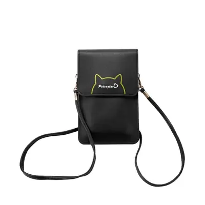 Green Touch Screen Mobile Phone Bag for Women