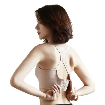 Cross-Border Foreign Trade I-Shaped Butterfly Back Bra Push-Up No-Wire Sports Bra Girl's Chest-Wrapped Tube Top Vest