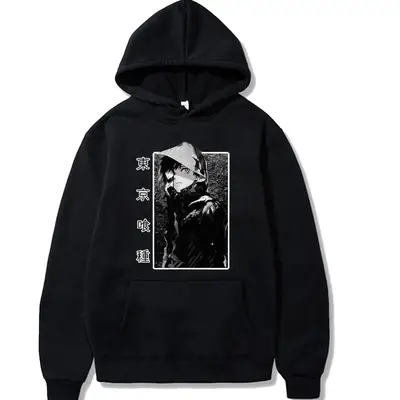 Pink Tokyo Ghoul Hooded Hoodie for Boys