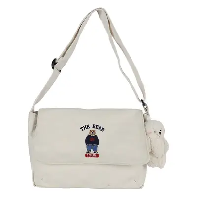 Japanese Ulzzang Cartoon Shoulder Bag for Women Black