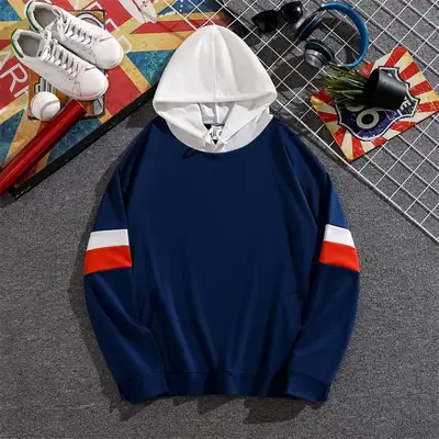 Red White Striped Winter Crewneck Sweater