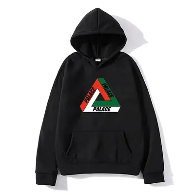 Men's Beige Palace Graphic Hoodie Sweatshirt
