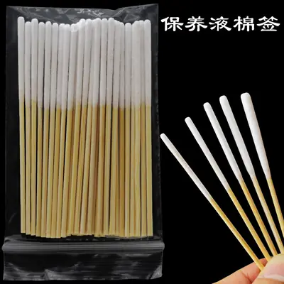 Anti-Freckle Liquid Cotton Swabs 30Pcs 8cm Extra Thickened
