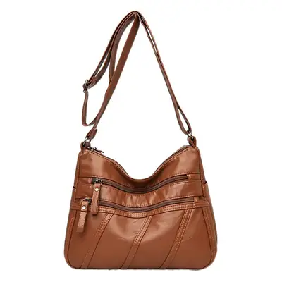 Women's Red Washable Satchel Shoulder Bag 2024