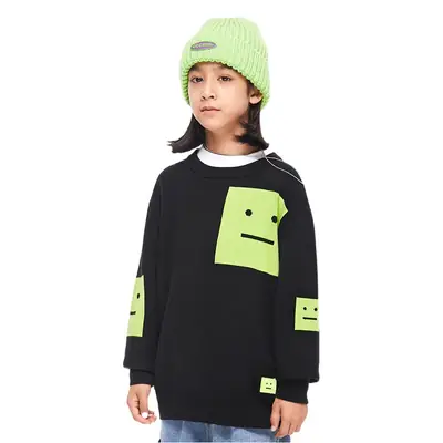 Boys Green Cap Hooded Sweatshirt Set 29 Yuan