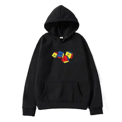 Red Hoodie with "GOLF" Print for Men