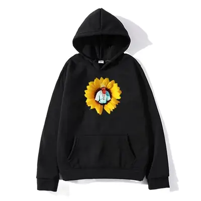Red Sunflower Hoodie for Men Women Casual Hip Hop